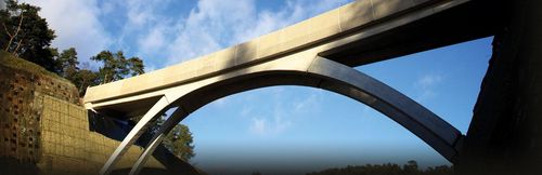 Мост из железобетона - INFRASTRUCTURE WORKS - Cornish Concrete Products  - дорожный / сборный