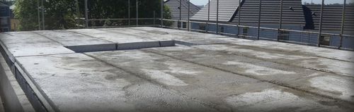 Плита-настил из бетона - HOLLOWCORE - Cornish Concrete Products  - из предварительно напряженного бетона / огнезащитная / с отверстием