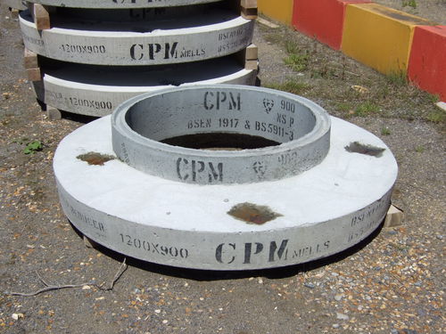 Бетонная крышка люка - LANDING SLABS - CPM Group Ltd  - круглая