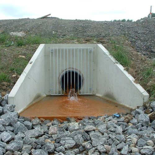 Оголовок из железобетона - SPILLWAY OUTFALL - CPM Group Ltd  - сборный