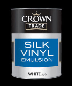 Декоративная краска - SILK VINYL   - Crown Paints  - для потолков