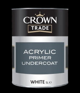 Грунтовка для дерева - ACRYLIC UNDERCOAT   - Crown Paints  - акриловая / внутренняя