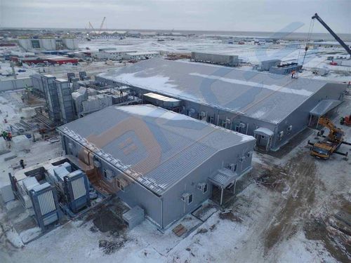 Сборное здание - FUTURE GROWTH PROJECT (FGP/WPMP) - DORCE Prefabricated Building & Construction Industry Trade Inc.  - модульное / из бетона / из стали