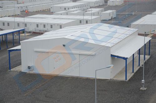 Сборное здание - EARLY WORKS AND FACILITIES CONSTRUCTION - DORCE Prefabricated Building & Construction Industry Trade Inc.  - временное / на прицепе / из стали