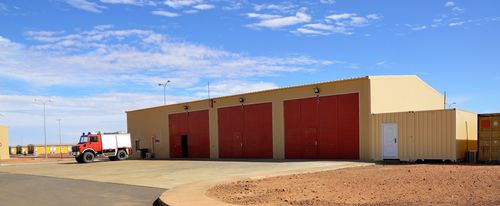 Сборное здание - FIRE STATION - DORCE Prefabricated Building & Construction Industry Trade Inc.  - модульное / из стали / металлический каркас