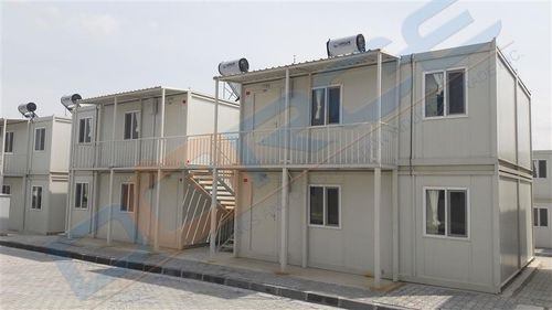Сборное здание - REFUGEE ACCOMMODATION FACILITY - DORCE Prefabricated Building & Construction Industry Trade Inc.  - из бетона / из стали / металлический каркас