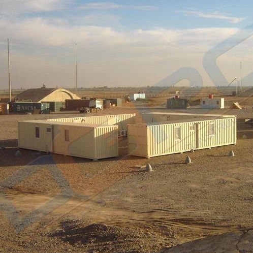 Сборное здание - CONTAINER TYPES / TRAILERS - DORCE Prefabricated Building & Construction Industry Trade Inc.  - модульное / контейнер / из стали