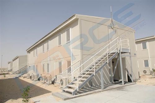 Сборное здание - TURNKEY WORKER CAMP - DORCE Prefabricated Building & Construction Industry Trade Inc.  - модульное / из бетона / из стали
