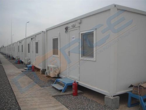 Сборное здание - TURNKEY MOBILIZATION CAMP - DORCE Prefabricated Building & Construction Industry Trade Inc.  - модульное / контейнер / из стали
