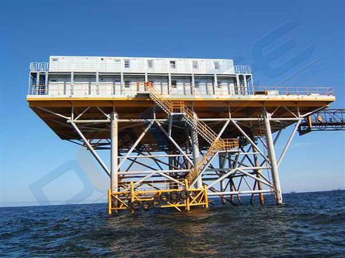Сборное здание - OFFSHORE WORKER CAMP - DORCE Prefabricated Building & Construction Industry Trade Inc.  - модульное / на прицепе / из стали