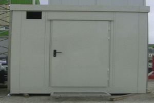 Сборное здание - GSM SHELTERS - DORCE Prefabricated Building & Construction Industry Trade Inc.  - на прицепе / контейнер / из стали