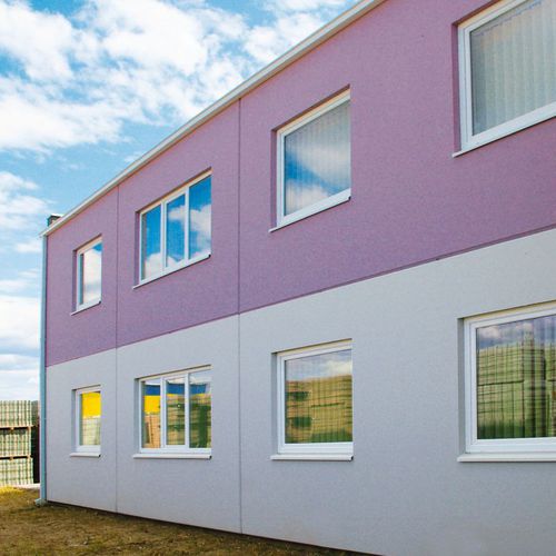 Сэндвич-панель для фасада - EBAWE Anlagentechnik GmbH  - для стены / поверхность из бетона