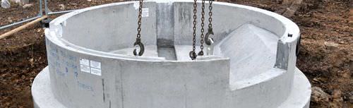 Смотровой колодец из ПЭНД - VALVE CHAMBER - F P McCann Ltd  - из предварительно подготовленного бетона / металлический