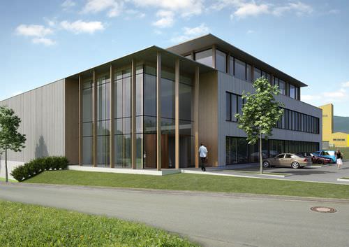 Сборное здание - Haring Engineering Ltd  - из дерева / для промышленного применения / современное