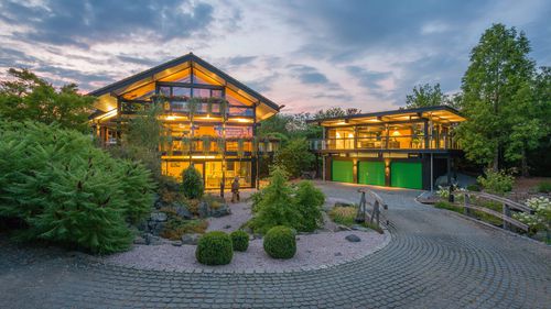 Сборный дом - EXTENSION SAMPLE 2 - Huf Haus  - экологический / современный / с террасой