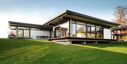 Сборный дом - MODUM BUNGALOW SAMPLE 7 - Huf Haus  - экологический / современный / одноэтажный
