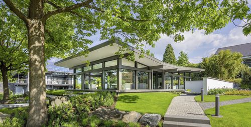 Сборный дом - ART BUNGALOW SAMPLE 4 - Huf Haus  - экологический / современный / с деревянным каркасом