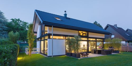 Сборный дом - MODUM 6 SAMPLE 1 - Huf Haus  - экологический / современный / двухэтажный