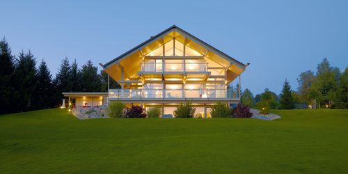 Сборный дом - ART 5 SAMPLE 1 - Huf Haus  - экологический / современный / двухэтажный
