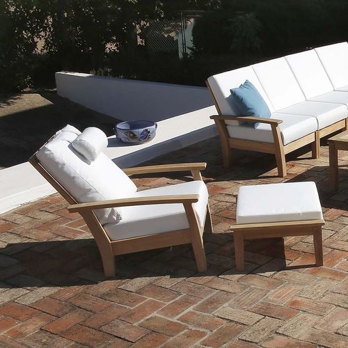 Современное кресло - Haven  - Barlow Tyrie - из Sunbrella® / из тикового дерева / со съемной подушкой