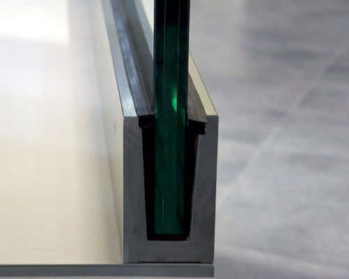 Металлическая крепежная система - GLASS U EXTRA STRONG - AALCO METALS LIMITED - для панелей