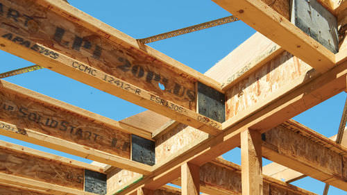 Балка из бруса из клееного шпона - SOLIDSTART® - LP Building Products (Louisiana-Pacific Corp.)  - в форме I