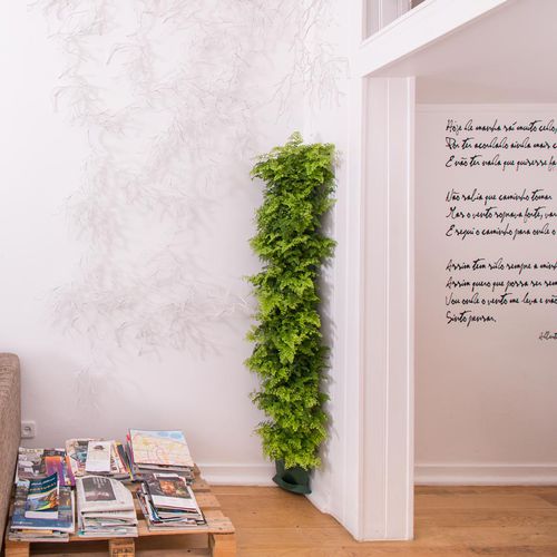 Кадка для садовых растений из пластика - MINIGARDEN CORNER COLUMN - Minigarden (Quizcamp SA) - модульная / вертикальная / угловая