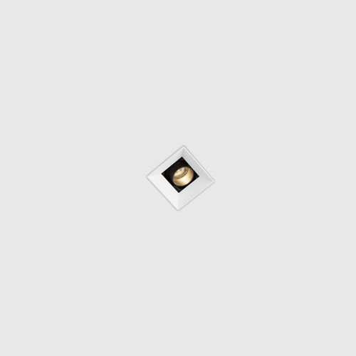 Встраиваемый точечный светильник в потолок - DOWN IN-LINE 40  - KREON - LED / квадратный / IP40