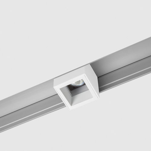 Встраиваемый даунлайт - PROLOGE 80 IN-LINE & IN-DOLMA SINGLE - KREON - LED / квадратный / IP20