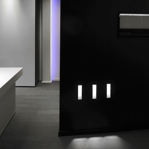 Встраиваемый светильник в потолок - MINI SIDE IN-LINE - KREON - встраиваемый в стену / LED / галогенный