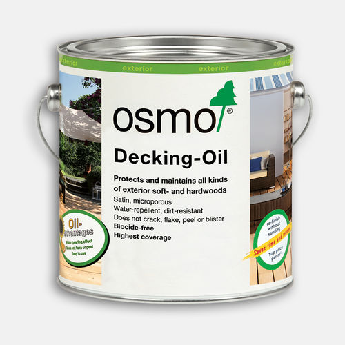 Масло для паркета - DECKING-OIL 007 TEAK CLEAR - Osmo UK 