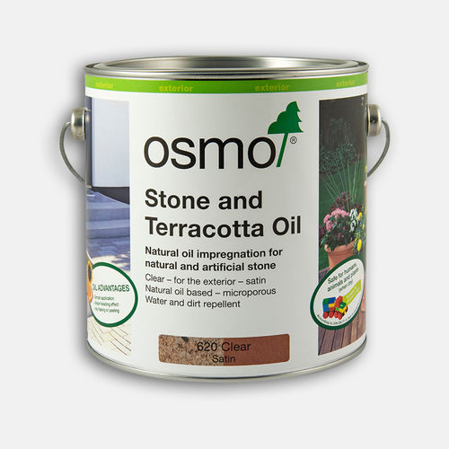 Обработка защитными средствами для камней - STONE AND TERRACOTTA OIL EXTERIOR - Osmo UK 