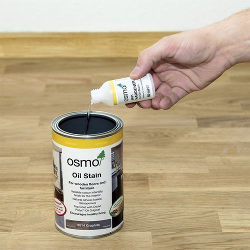 Присадка отвердитель - FOR OIL STAIN - Osmo UK  - для паркета / для внутреннего пространства