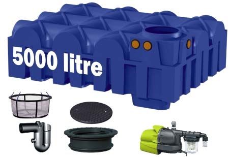 Сборный бак для хранения воды - RWH-5099FL-GUK1 - RainWater Harvesting - заглубленный