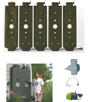 Резервуар для сбора дождевой воды - HOG-900-GK - RainWater Harvesting - воздушный