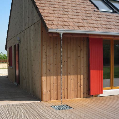 Облицовка фасада из реек - THERMOWOOD® TONGUE  - Silva Timber Products  - из дерева / пазованная
