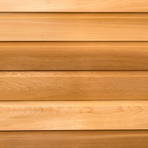 Листовая облицовка фасада - WESTERN NO. 2 CLEAR GRADE SHIPLAP  - Silva Timber Products  - из кедра / пазованная
