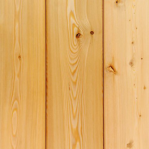 Облицовка фасада из реек - SIBERIAN LARCH TONGUE & V-JOINT  - Silva Timber Products  - из дерева / FSC-сертифицированная / пазованная