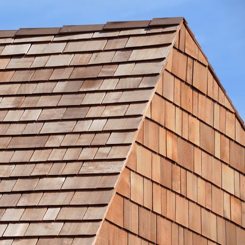 Гонт из дерева - CERTIGRADE BLUE LABEL - Silva Timber Products  - для кровли