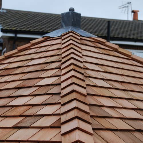 Гонт из дерева - CERTI-RIDGE PRE-FORMED WESTERN - Silva Timber Products  - для кровли