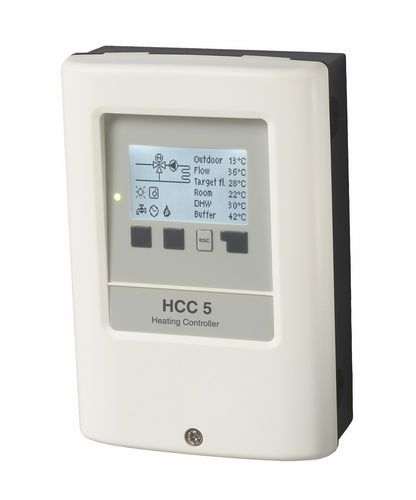 Настенный регулятор отопления - HCC 5 - SOREL GmbH Mikroelektronik 