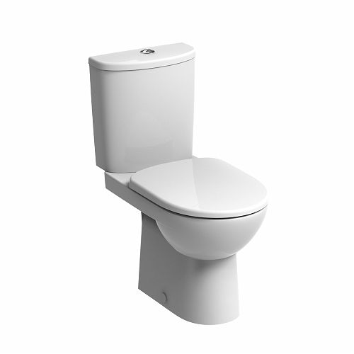 Напольный унитаз - E100-ROUND: E11245WH - Twyford Bathrooms  - из керамики