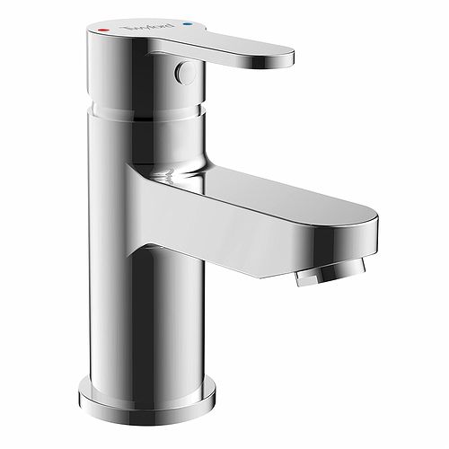 Однорычажный смеситель для раковины - SF5357CP - Twyford Bathrooms  - настольный / из нержавеющей стали / для интерьера