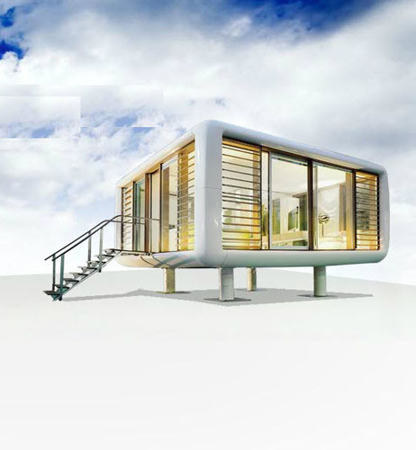 Модульный крошечный дом - 012 - loftcube - современный