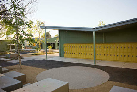 Модульное здание - THE COUNTRY SCHOOL - OMD office of mobile design - сборное / из металла / для школ
