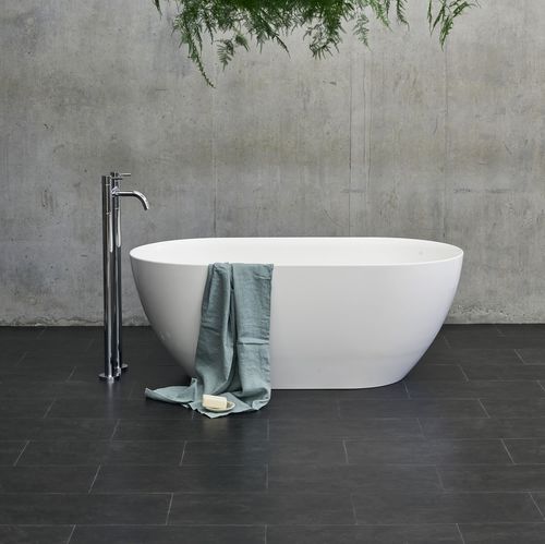 Овальная ванна - FORMOSO PETITE - Clearwater Baths - отдельностоящая / из композита / белая