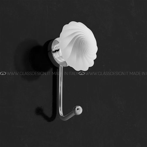 Современный крючок - Torcé - P701 - GLASS DESIGN Srl - из металла / из стекла / индивидуальный