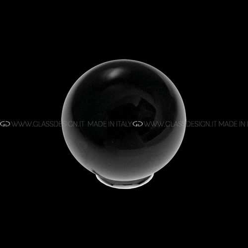 Современная круглая ручка для мебели - Sfera P907 - GLASS DESIGN Srl - из латуни / из кристалла