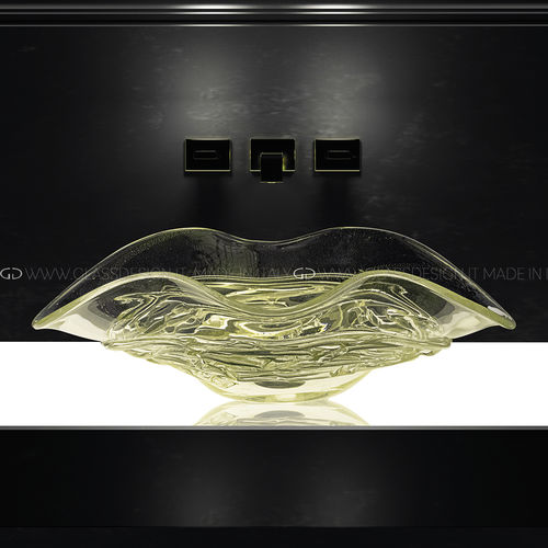Настольная раковина - Arte Murano Uno - GLASS DESIGN Srl - из муранского стекла / персонализированная / ручной работы