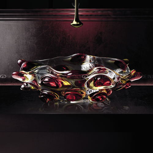 Настольная раковина - Arte Murano Tre - GLASS DESIGN Srl - из муранского стекла / персонализированная / ручной работы